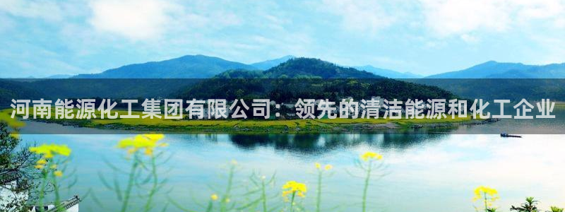 球盟会黑嘛：河南能源化工集团有限公司：领先的清洁能源和化工企